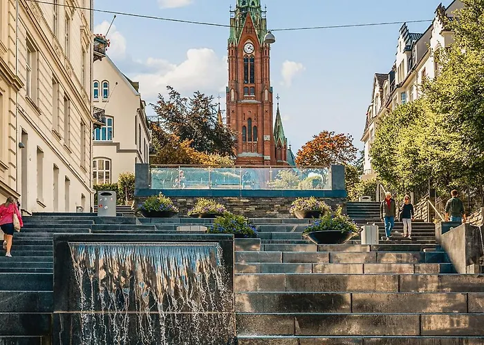 公寓 Barfot - Center 卑爾根